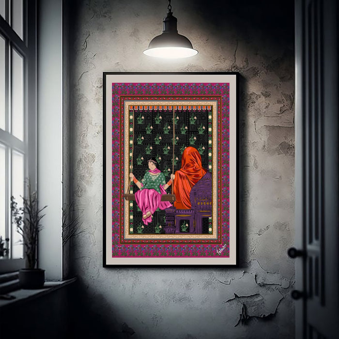 Shah Jahan Mumtaz - Print