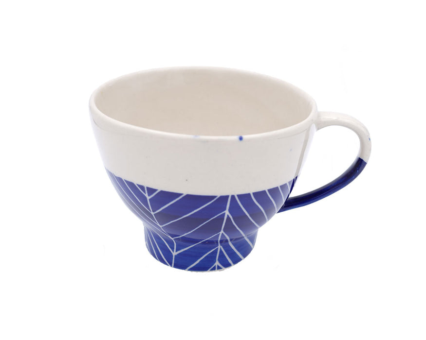 Leaf Veins Oversized Mug